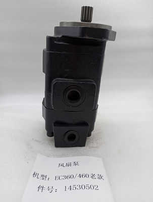 EC360 Bagger hydraulischer Lüftermotor 14530502 hydraulische Zahnradpumpe Pilotmotorteile