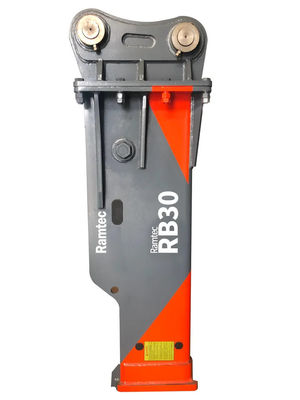 SB121 Bagger-Hydraulikhammer, Steinhammer, 28–35 Tonnen, 155 mm Meißeldurchmesser